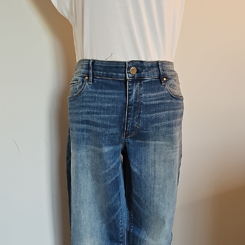 White House Black Market Blue Slim Leg Jeans - Picture 2 of 8